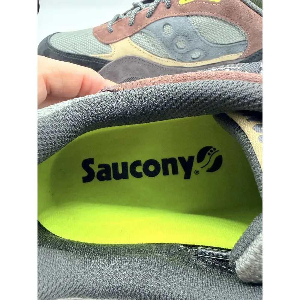 Saucony Shadow 6000 Cordura Brown Agave Grey Men's Sneakers S70839-2 RARE Sz 12